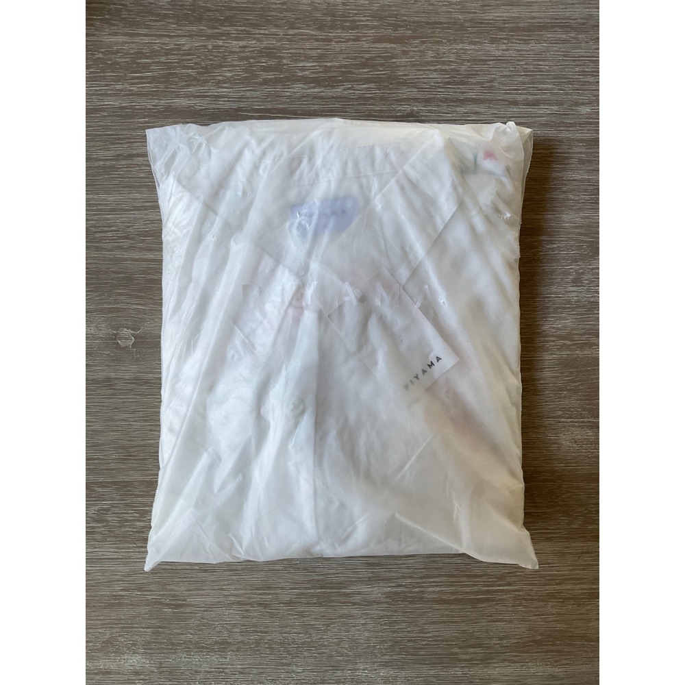 Piyama Marlon Long Sleep Set Botanic Floral Pajamas White XL New With Tags - Picture 4 of 6